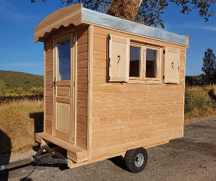 cabane de jardin mobile