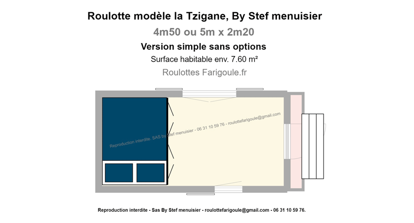 roulotte tzigane pas chère simple